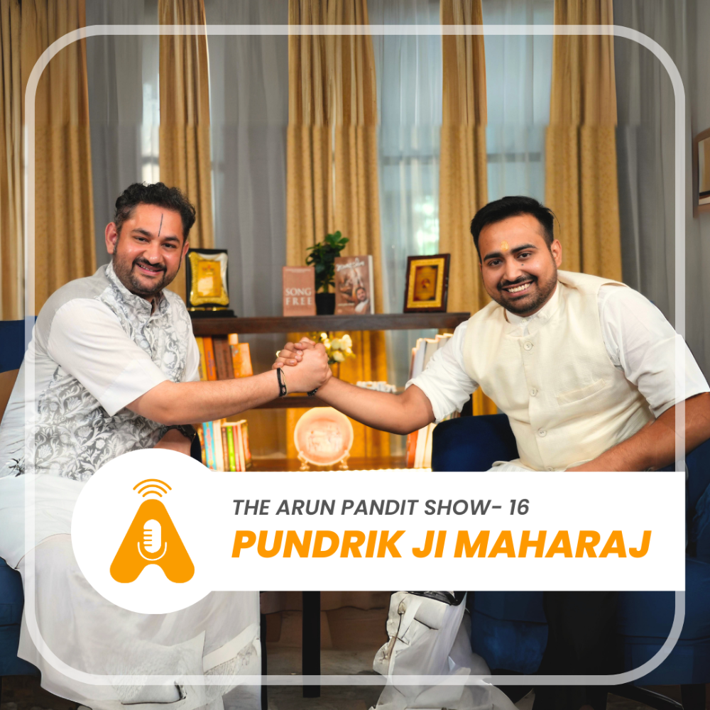 Pundrik Ji Maharaj on The Arun Pandit Show